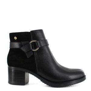 Botines de cuero para dama  BO12305P01