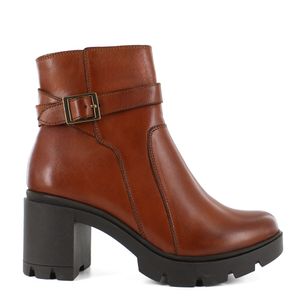 Botines de cuero para dama  GB12308P01