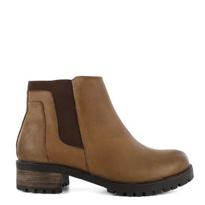 Botines de cuero para dama  DH12401P01